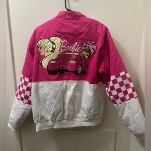 Barbie Checkered Racing Jacket- Worn Once